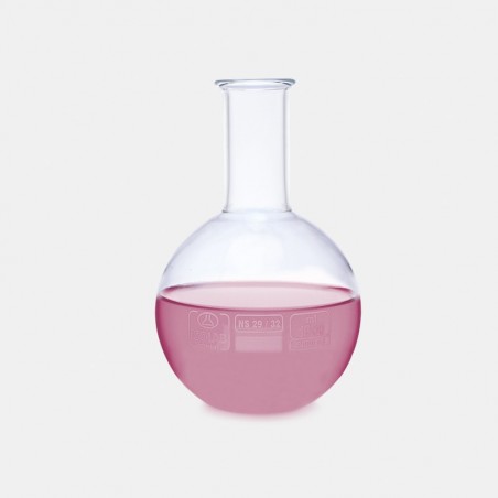 İsolab Balon - Cam - Dibi Düz - 500 Ml - 10 Adet/Paket