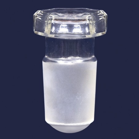 İsolab Tıpa - Cam - Şeffaf - Hexagonal Kapaklı - Ns 29/32 - 10 Adet/Paket