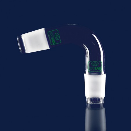 İsolab Adaptör - Alım - Sade - Eğimli 75 Derece Açılı - Erkek Şilif : Ns29/32