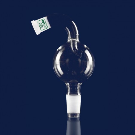 İsolab Adaptör - Sıçratma Tutucu - Eğimli - Dişi Şilif : Ns 14/23 - Erkek Şilif : Ns 14/23