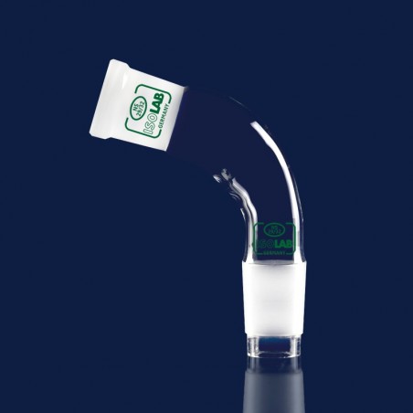 İsolab Adaptör - Aktarım - Eğimli - Dişi Şilif : Ns14/23 - Erkek Şilif : Ns14/23