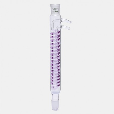 İsolab Soğutucu - Dimroth - 400 Mm - Dişi Şilif : Ns 29/32 - Erkek Şilif : Ns 29/32