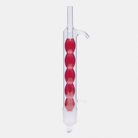 İsolab Soğutucu - Allihn - Soxhlet İçin - 100/250 Ml - Erkek Şilif : Ns 45/40 - Cam Yan Kol