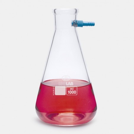 İsolab Erlen - Nuçe - Cam - P.P Su Giriş Borulu - 500 Ml