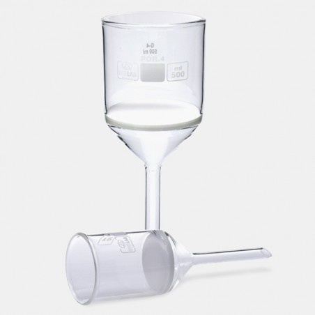 İsolab Huni - Gooch - Sinter Cam Filtreli - 11D - Por 2 - 75 Ml - Çap 45 Mm