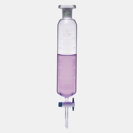 İsolab Ayırma Hunisi - Cam - Silindirik - 500 Ml