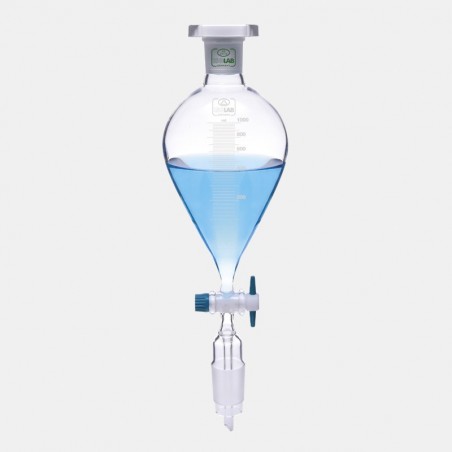 İsolab Damlatma Hunisi - Cam - Armudi - 50 Ml