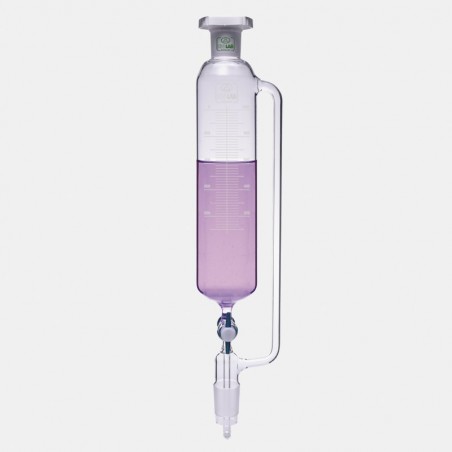 İsolab Damlatma Hunisi - Cam - Silindirik - Basınç Borulu - 250 Ml