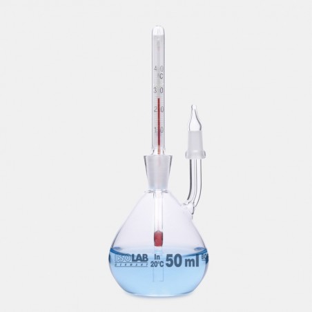 İsolab Piknometre - Kalibreli - Termometreli - 100 Ml