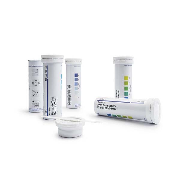 Merck 110001 Peracetic Acid Test Method: colorimetric with test strips 100 - 150 - 200 - 250 - 300 - 400 - 500 mg/l MQuant 1 Kt