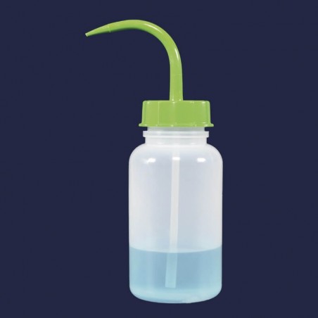 Piset - Geniş Boyun - Pe - 500 Ml - Mavi Kapak