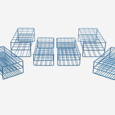 Tüp Standı - Epoksi Kaplı Tel - 21 Delik - 30 mm Tüpler İçin