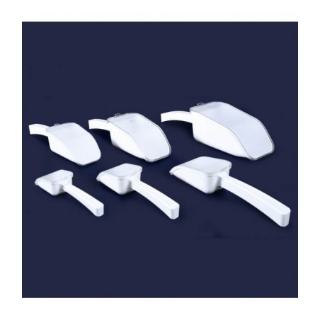 Kürek - P.S - Dibi Düz - Kapaklı - 50 Ml - Steril - Beyaz