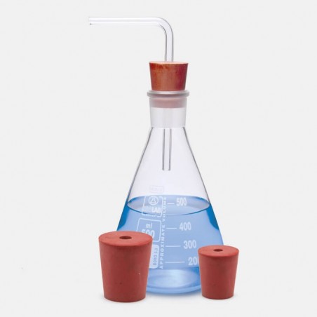 Tıpa - Kauçuk - Delikli - 29,0 X 35,0 mm Çap - 30 mm H