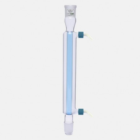 Soğutucu - Düz - 400 mm - Dişi Şilif : Ns 29/32 - Erkek Şilif : Ns 29/32 - P.P Yan Kol