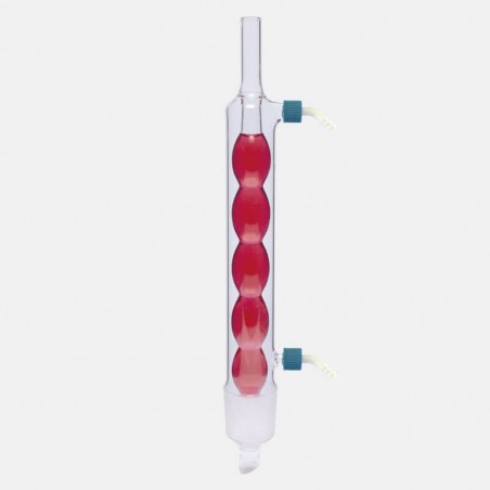 Soğutucu - Allihn - Soxhlet İçin 100/250 Ml - Erkek Şilif : Ns 45/40 - P.P Yan Kol