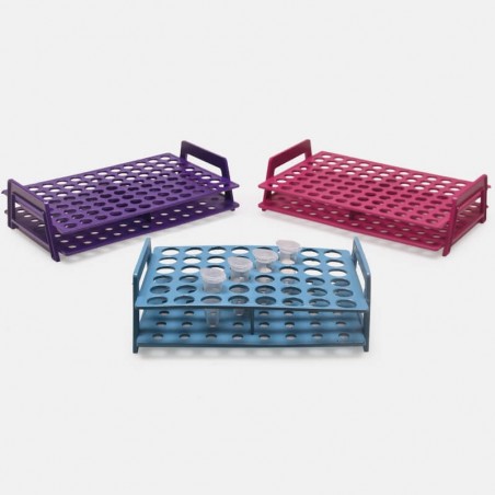Mikrotüp Standı - Monoblok - 5,0 Ml Tüpler İçin - Rubi