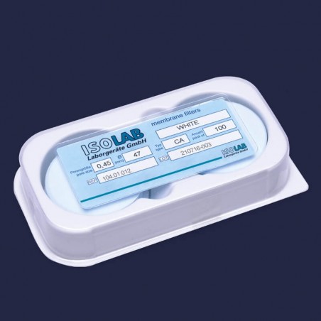 Membran Filtre - Gözenek Büyüklüğü 0,45 Um - 47 mm Çap - Selüloz Karıştırılmış Ester (100 Adet)
