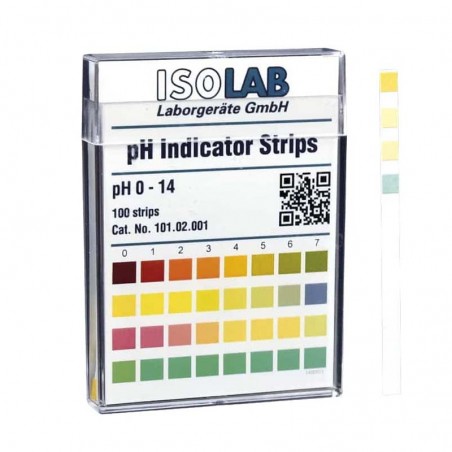 Ph İndikatörü - 0,0 - 14,0 Ph - Isolab (100 Adet)