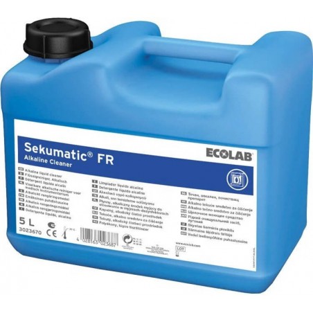 Ecolab Sekumatic FR Alkali Temizleme Solüsyonu 5 LT