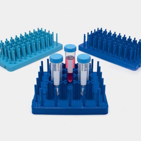 Tüp Standı - Abs - Kirpi Model - 50 Ml Tüpler İçin - Mavi