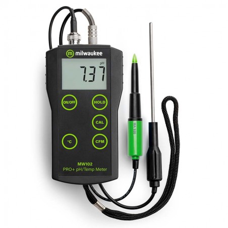 Milwaukee MW102-FOOD PRO+ Gıda için Portatif pH ve Sıcaklık Ölçer